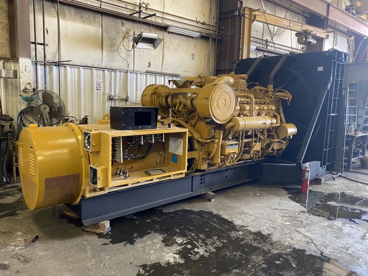 Caterpillar 3512C HD Tier 2 Diesel Generator Set 1365KW