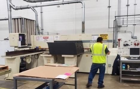 SCM 115 Panel saw Semi Automatic