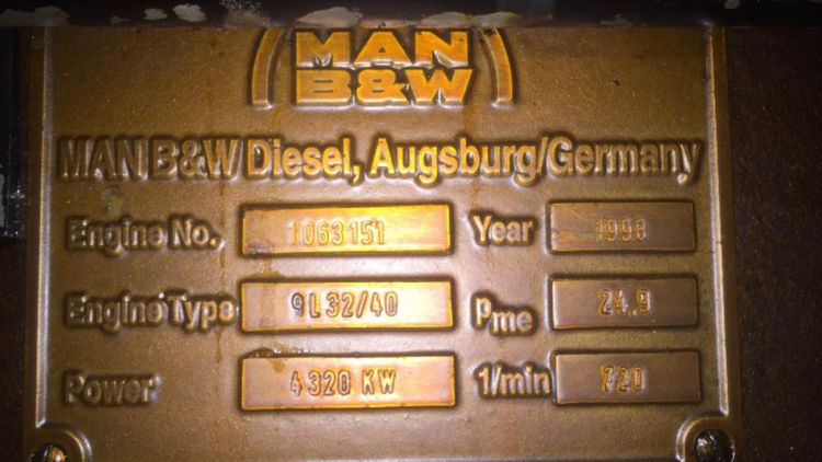 4 MAN 9L32/40 Augsburg 9L32/40 Augsburg engines For sale
