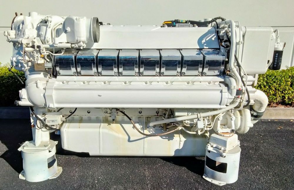 MTU 16v2000 M93 Marine Engine 2400HP
