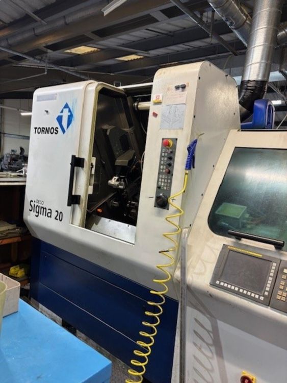 Tornos Fanuc Series 31i Model A 10,000 rpm Deco Sigma 20 2 Axis