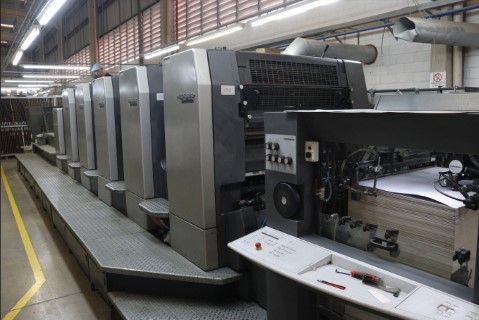 Heidelberg SM 102 5 P3 + L 72 x 102 cm