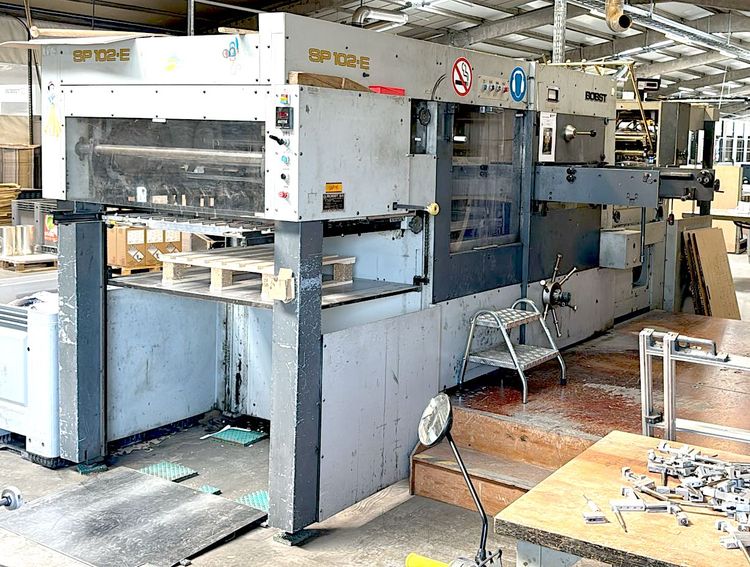 Bobst Aautoplatine SP 102 E