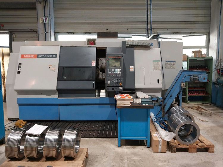 Mazak Mazatrol Variable CNC Lathe INTEGREX 35 2 Axis