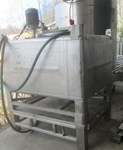 Others 700 liter Stainlee Steel Container with Stirrer