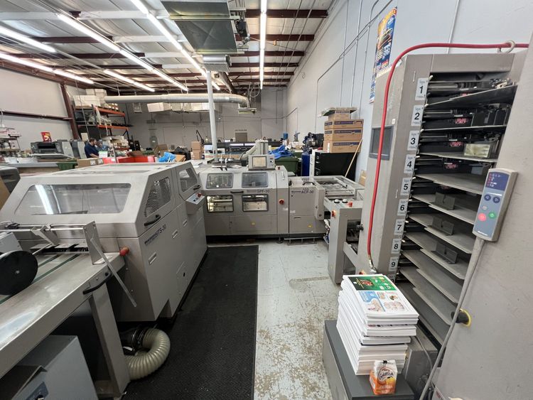 Horizon StitchLiner 5500 Automated saddle stitcher