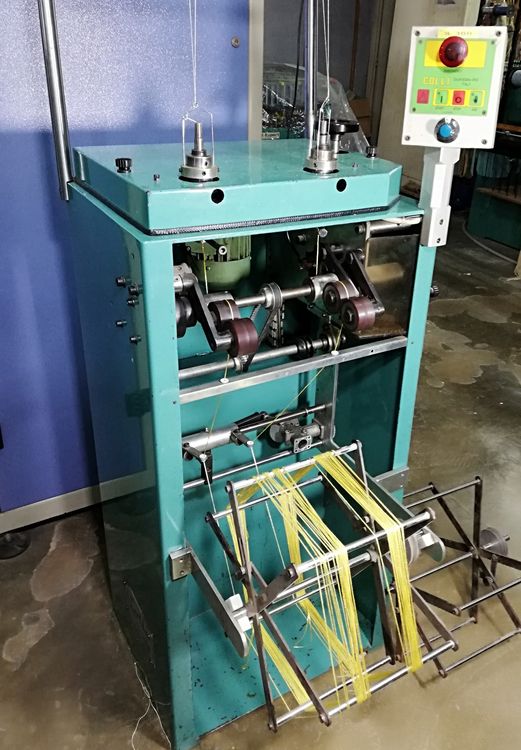Colli S. 300 – MADE IN ITALY - Needle rotary machine for the production of chainette yarn with 2 heads