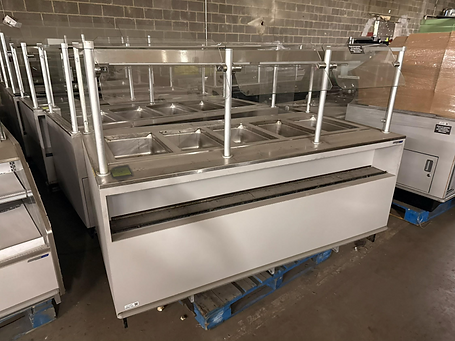 Hill Phoenix CWC-6H, 6 Foot Full Service Hot Bar-5 Well