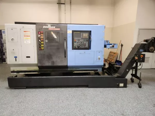 Doosan Fanuc 31i-A CNC Control 5,000 RPM Puma TT1800SY 5  Axis