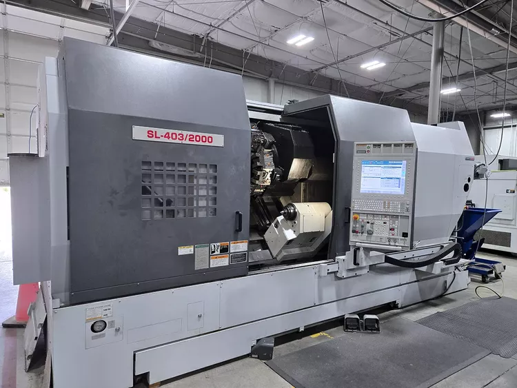 DMG Fanuc 32iB 2,400 rpm MORI SL403BMC/2000 2 Axis