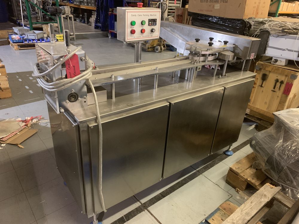 Candy Cane forming machine