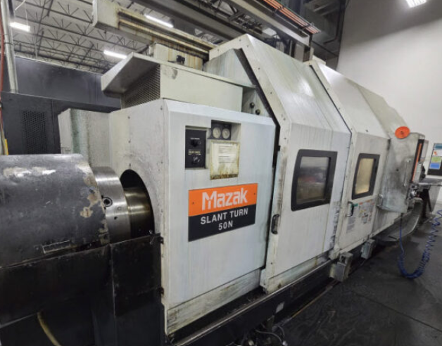 Mazak Mazatrol Fusion 640T 750 RPM SLANT TURN 50N x 120 2 Axis