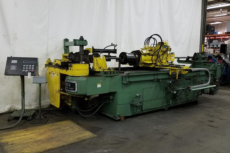 Pines 4 horizontal heavyduty mandrel type CNC tube bender