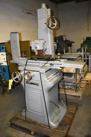 Hammond HAND-FEED HORIZONTAL-SPINDLE SURFACE GRINDER