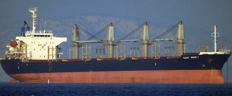 Imabari EAST WIND I ABT 28458 DWT ON 9.78 M DRAFT