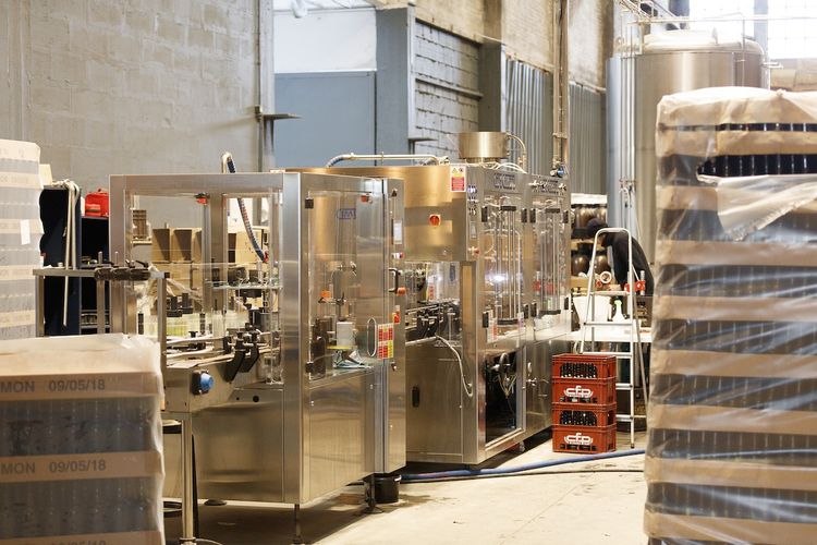 Enos Iso beer bottling line