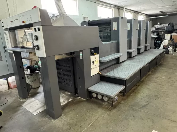 Heidelberg SM 74-4 N iks drying