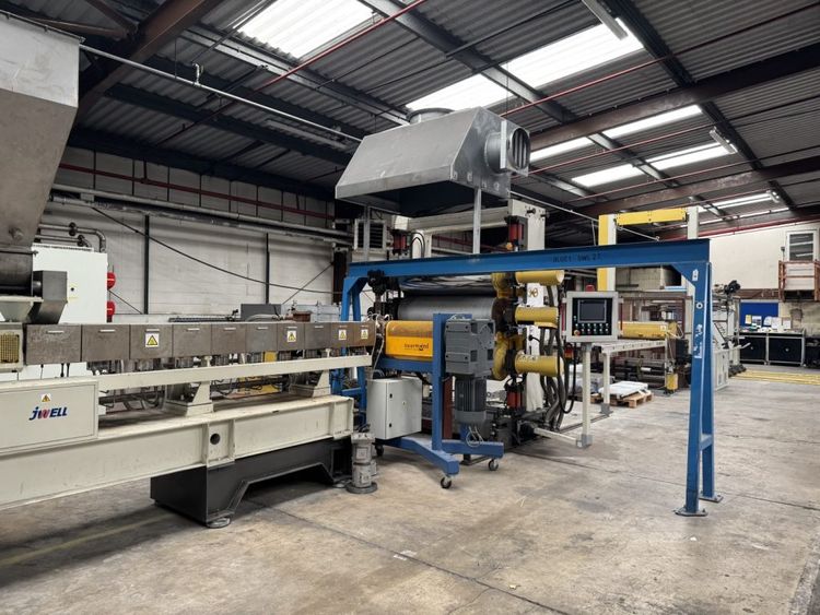 JWell 1500mm twin screw sheet line