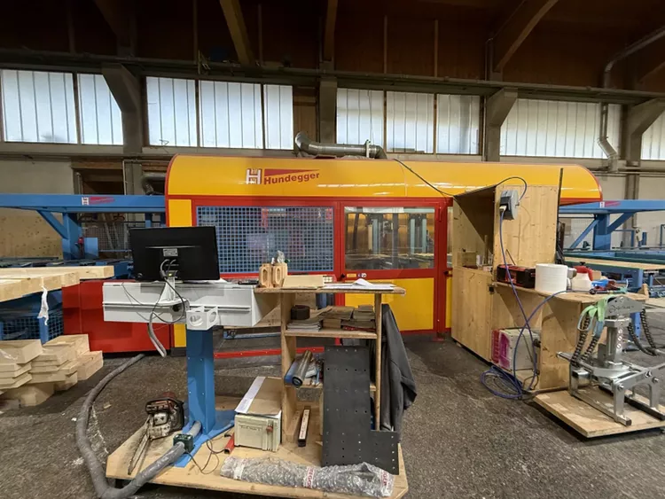 Hundegger K2i-5-650 Joinery machine