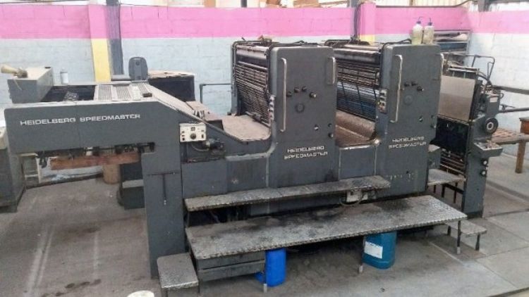 Heidelberg SM 102 ZP 72 x 102 cm