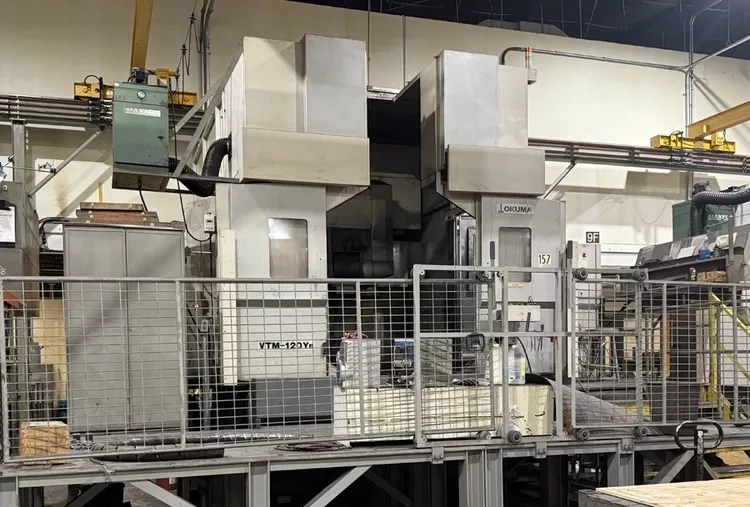 Okuma VTM-120YB 4 Axis