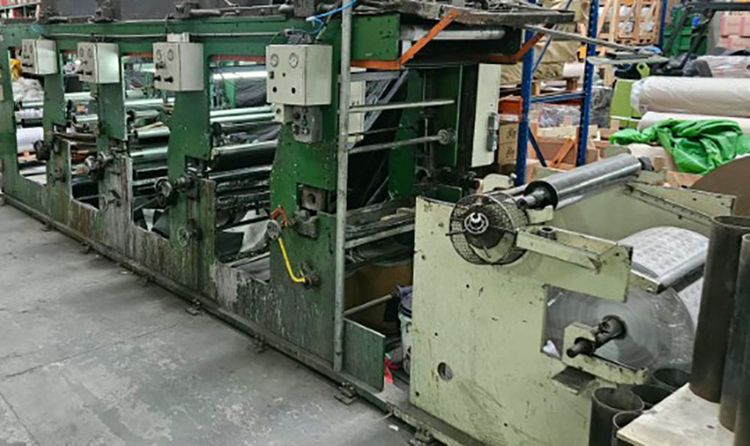 Thunder Rotogravure Printing Machine 800 mm