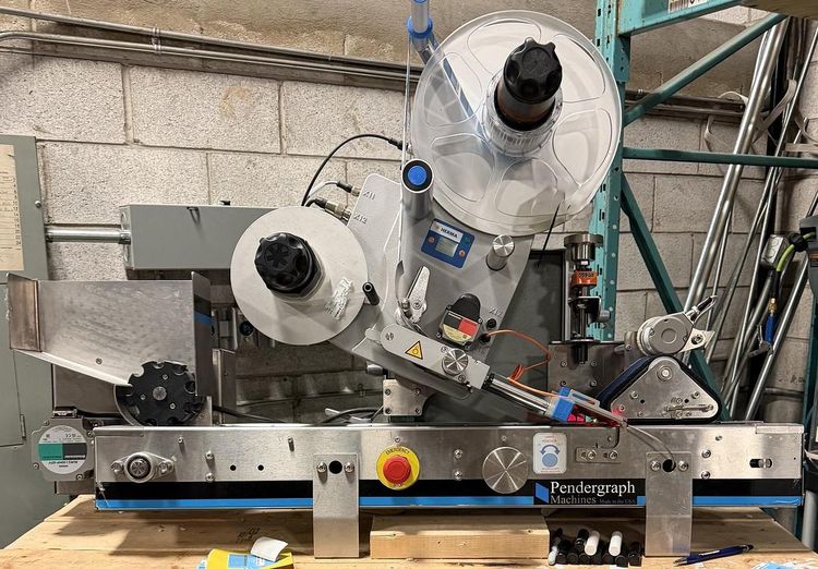 Pendergraph HL30 Table Top Automatic Pressure Sensitive Wraparound Labeling Machine