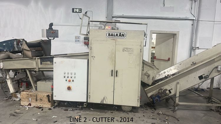 Balkan 5-drum (optional: 6th drum) tearing line