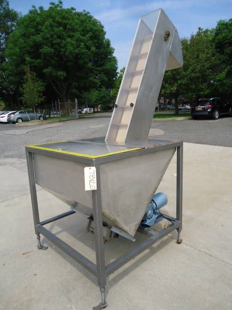 Others E-1, Inclined Cleated Belt Feeder/Conveyor