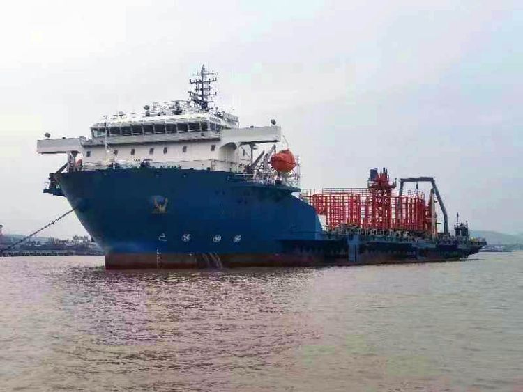 Abt 1,1000dwt Cable-Lay barge