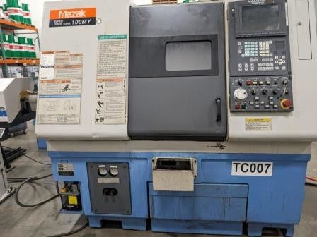 Mazak 640 Fusion Control 6000 RPM SUPER QUICK TURN 100MY 2 Axis