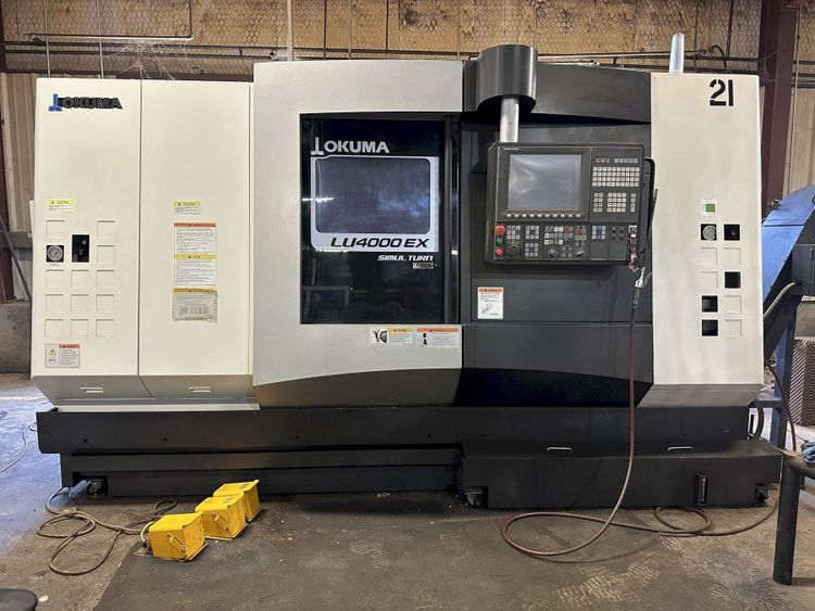 Okuma CNC control OSP 300L 4200 rpm LU4000EX 2 Axis