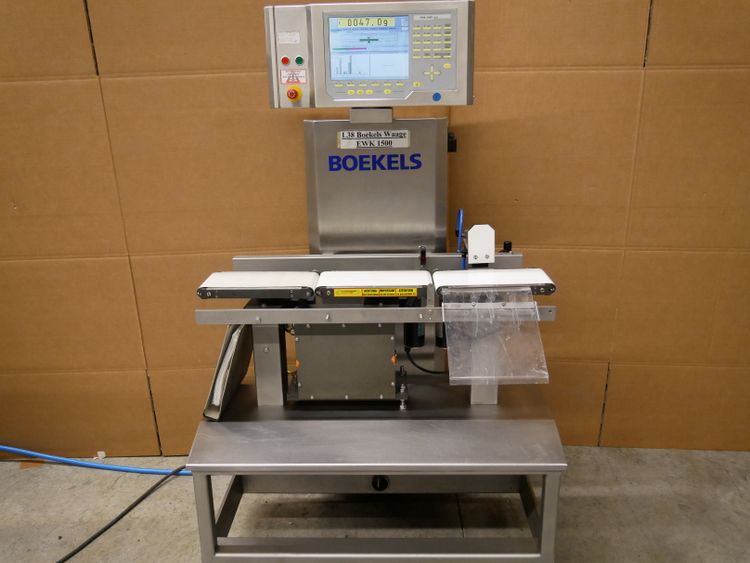 Boekels EWK 1500 PLUS WS1,25kSD Inline checkweigher