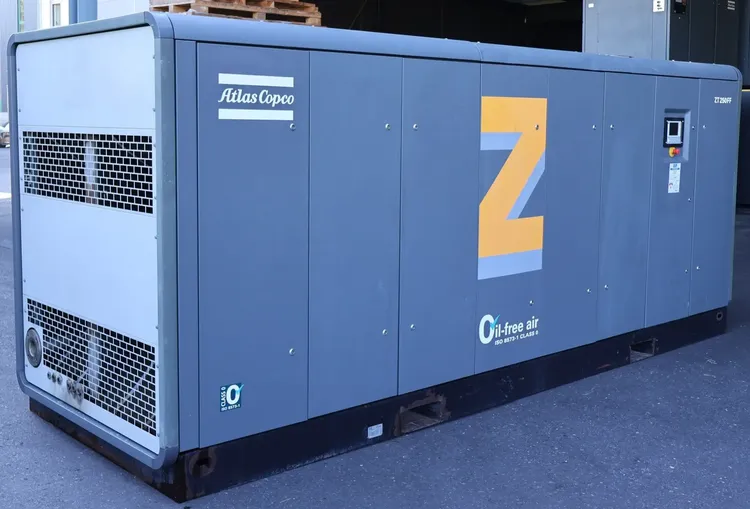 Atlas Copco ZT250FF 2012  Maximum pressure: 10.00 bar