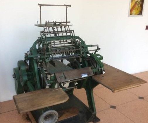 Brehmer 39 3/4 Book Sewing Machine