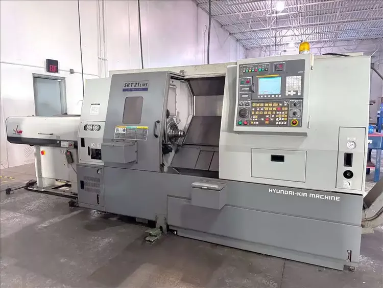 Hyundai Fanuc Oi-TC CNC Control Variable Speed Kia SKT21LMS 2006 2 Axis