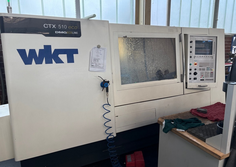 DMG, Gildemeister SIEMENS SINUMERIK 810D 3250 RPM CTX 510 eco 2 Axis