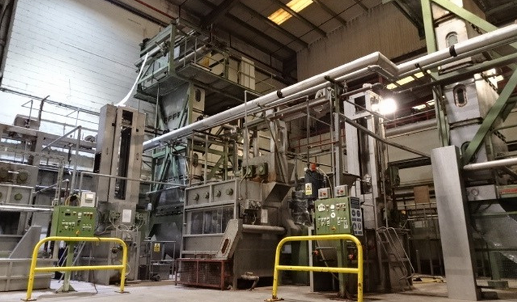 Brugman Continuous Rope Fabric Bleaching