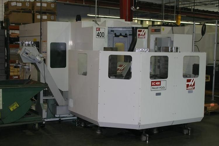 Haas EC 400 PALLETPOOL 4 Axis