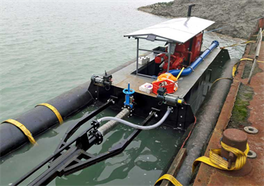 6-inch Jet Cutter Dredger, Highly Transportable 18 m 	59-feet