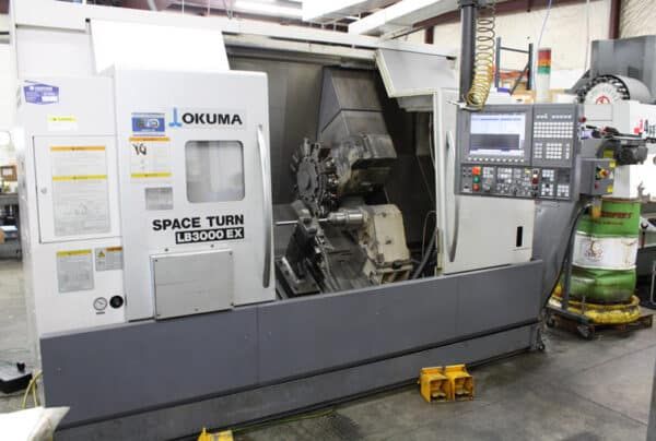 Okuma Okuma OSP-200 CNC Control 4,200 RPM LB-3000EX-MY/1000 Big Bore 2 Axis