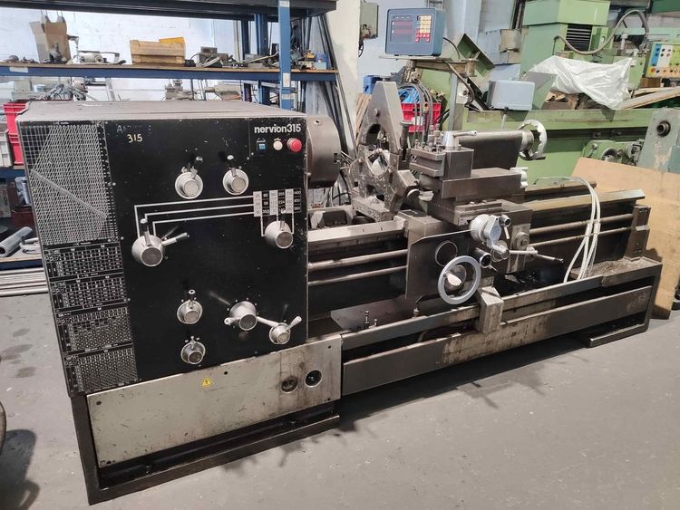 Engine Lathe 1400 RPM NERVION 315 DE 1500