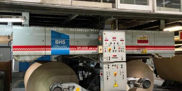 BHS Complete corrugator 2500 mm