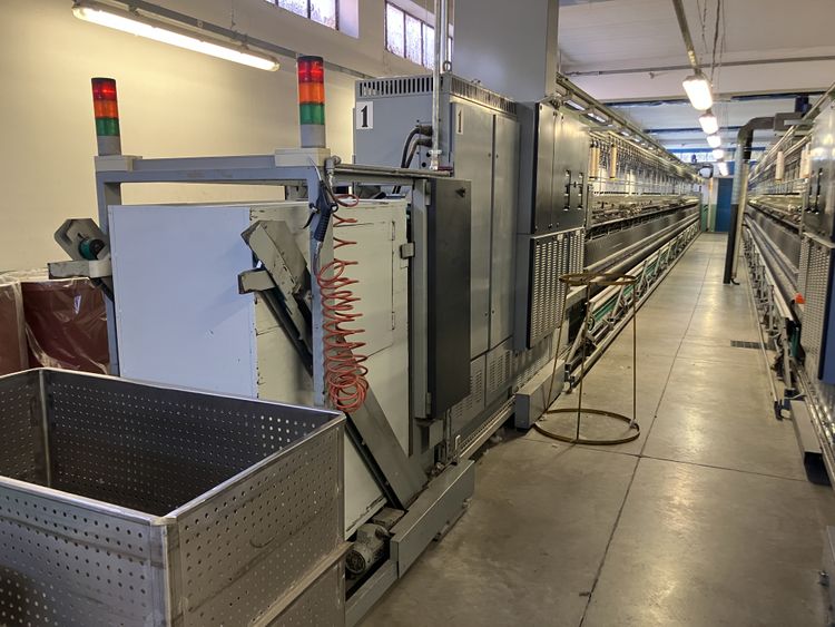 5 Cognetex FTG-7L Ring spinning frames