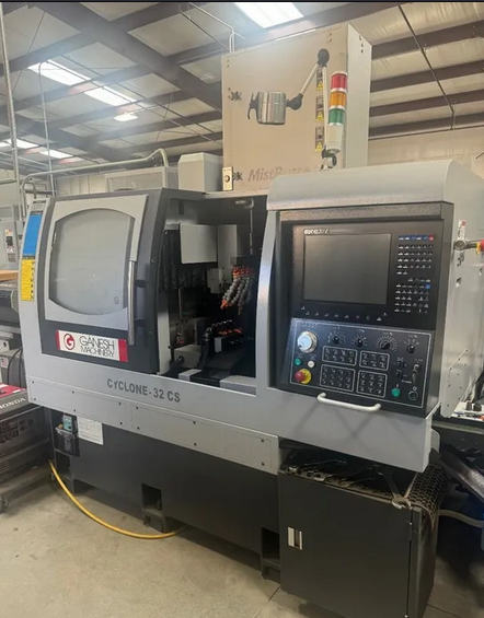 Ganesh CNC CONTROL 6,000 CYCLONE 32CS 3 Axis