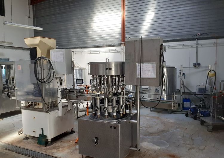 Brewery bottling line