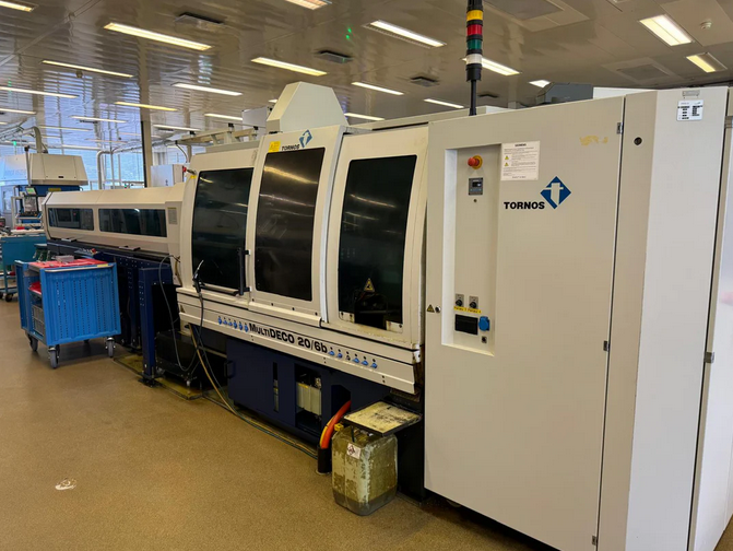 Tornos PNC-DECO FANUC 5000 t/min, stepless MULTIDECO 20/6b 17 Axis