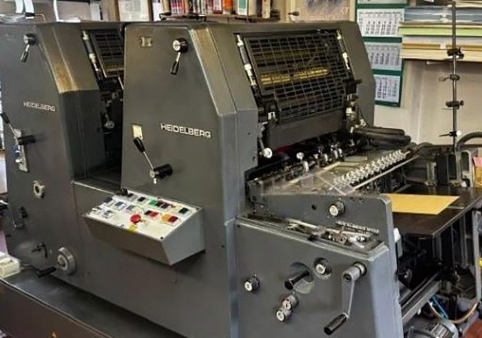 Heidelberg GTOZP 52 360 x 520 mm