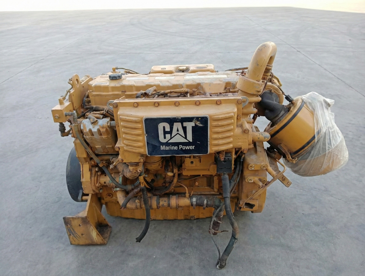 3 Caterpillar C9 Available for immediate sale are 3 units of Caterpillar C9 marine diesel engines, manufactured in 2006, in used and well-maintained condition