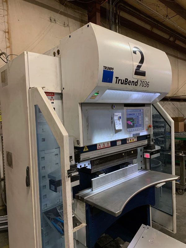 Trumpf TruBend 7036 Electric press brake 40Ton